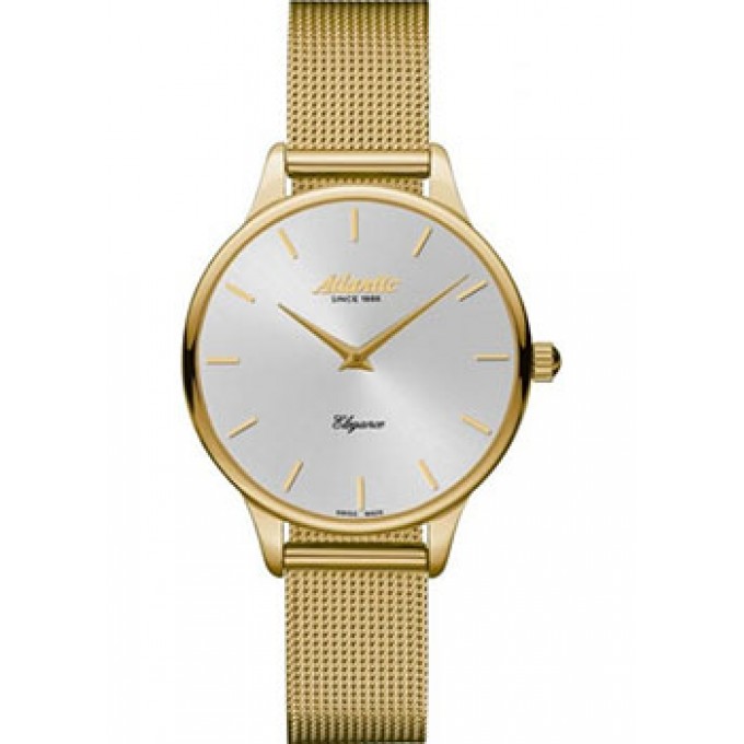 Швейцарские наручные женские часы ATLANTIC 29038.45.21MB. Коллекция Elegance W206948