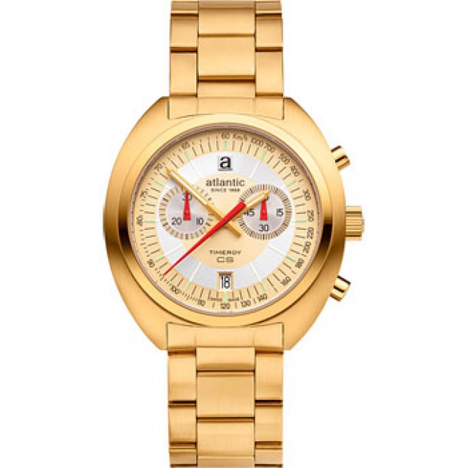 Швейцарские наручные мужские часы ATLANTIC 70467.45.35. Коллекция Timeroy W229997