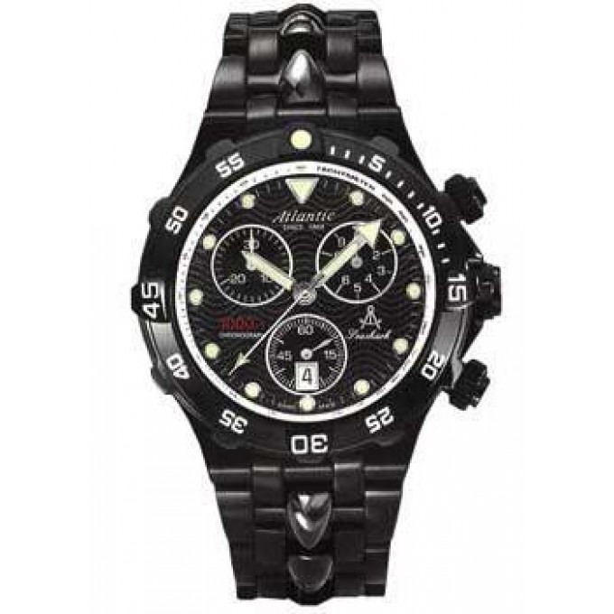 Швейцарские наручные мужские часы ATLANTIC 88488.46.61. Коллекция Seashark W86054