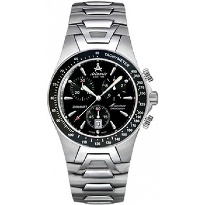 Швейцарские наручные мужские часы ATLANTIC 80476.41.61. Коллекция Mariner W93635
